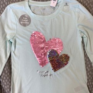 Brand New Gap kids long-sleeve t-shirt
